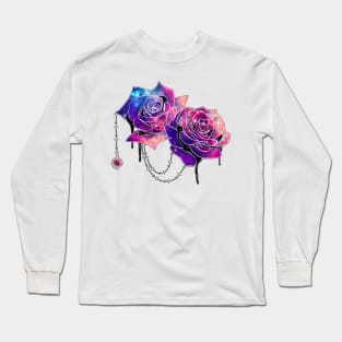 Galaxy Rose Long Sleeve T-Shirt